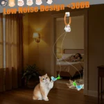 Interactive Cat Toys for Indoor Cats, Rechargeable Durable Safe Hanging Cat Toy for Bored Kittens & Adult Cats - Image 6
