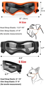 UV Protective Goggles for Dogs Cat Sunglasses Cool Protection Eyewear for Small Medium Dogs Outdoor Riding Pets Accessorie - Image 10