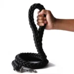 4.5ft Heavy Duty Large Dog Leash Durable Nylon Braided Lead for Small Medium Big Dogs Walking Hunting Camping Pet Accessories