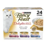 Purina Delights with Cheddar Kitten Food, Wet Cat Food, Grilled, 3 oz Cans