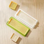 Nursery Tray Seed Germination Tray Cat Grass Growing Set Layered Feline Soilless Convenient Cat Grass Set 4 Styles Pet Supplies - Image 2
