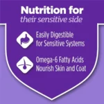 Gentle Sensitive Stomach and Skin Dry Cat Food with Turkey - 13 lb. Bag - Image 4