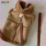 Dog Cute Vest Clothes Jacket Accessories Small Dog Luxury Autumn Winter Medium Dress Soft Pet Clothing Designer Coat Home