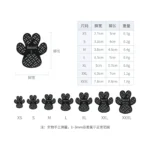 4-Pack Dog Anti Slip Paw Grips Traction Pads Dog Paw Protection Stickers with Stronger Adhesive for Hard Floor or Injuries - Image 2