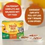 Poultry Selections Variety Pack, Wet Cat Food, 2.75 oz Cup 24 Pack - Image 3