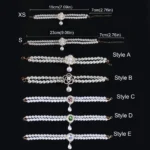 Pet Accessories Double Layer Pearl Pet Necklace Sweet Flower Pendant Cat Neck Chain Adjustable Pet Pearl Collar Photograph - Image 6