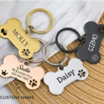 Laser Engraved Double Sided Dog Tag, Dog ID Tag, Dog Name Tag, Custom Dog Tag, Personalized Dog Tag, Stainless Dog Tag Personali