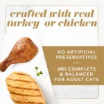 Purina Gems Turkey and Chicken Flavor Mousse Pate Wet Cat Food Variety Pack, 2 oz Tubs 16 Pack - Image 3
