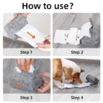 Dog Interactive Snuffle Toys Treat Dog Feeder Pet Toys Tissue Box Nosework Training Toy for Cats Dog Sniffing Toys Pet Supplies - Image 6