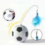 Cat toys soccer balls spilled food bumbler self entertaining funny cat stick bumbler cat toys pet toys - Image 4