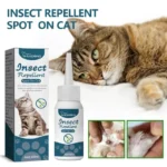 50ml Pet Anti Flea Tick Agent for Cats, Dogs, and Dogs. Extracorporeal Deworming Skin Cleaning Agent for Lice, Ticks, and Ticks - Image 6