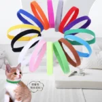 12 Pcs/Set Puppy Newborn Pets Identify Collars Adjustable Nylon Small Pet Dog Collar Kitten Necklace Whelping Puppys Collars - Image 2