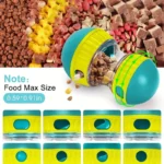 Interactive dog snack dispenser toy, suitable for all types of slow feeders, plastic pet toys, bringing fun and healthy eating - Image 2