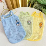 Spring and Summer Small Dog Clothes, Dog Straps, Thin, Breathable, Small and Medium-sized Dog Two Legged Pet Cat Clothes