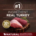 True Instinct Dry Dog Food Adult Formula High Protein Turkey Venison Recipe 15 lb Bag - Image 4