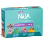 - Natural Adult Cat Wet Food - FLAKED Variety Pack - Salmon, Tuna, Chicken - Grain Free, Non-GMO, Lean Protein, Omega 3, Digest