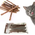 Silvervine Sticks for Cats - Natural Teeth Cleaning Chew Toys, Kitten Teething Training, Catnip Cat Teaser, Pet Supplies