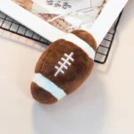 Squeaky Football & Rugby Dog Toy: Interactive Puppy Training Chew Toy Teething Relief and Playtime Fun for Energetic Dogs - Image 5