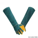 Pet Viper Anti-Bite Gloves Dog Training Anti-cat and Dog Scratch Gloves Anti-scratch Scratch Injury Thickened Extended Cowhide - Image 4