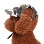 Pet Dog Baseball Cap Hat with Neck Strap Adjustable Comfortable Ear Holes for Small Medium Large Dogs in Ourdoor Sun Protection - Image 5