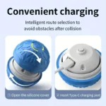 Smart Dog Toy Ball Automatic Interactive Pet Electronic Rolling USB Rechargeable Moving Bouncing for Puppy to Large dog Chew Toy - Image 6