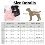 Summer Pet Vest for Small Medium Dog Cooling Clothes Chihuahua French Bulldog Breathable Clothes Puppy Casual Shirt Dog Costume - Image 6