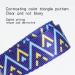 Small Medium Dog Harness Saddle Style Geometric Printed Outdoor Fashion Walking No Pull Training Puppy Pet Vest Harness Quick On - Image 5