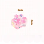 10-30Pcs Mini Cute Cat Claw Plush Pinch Fun Colorful Halloween Christmas Party Pack Fillers for Pressure Reduction Cartoon Style - Image 5
