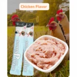 10.58oz(300g) Cat Stick, Chicken Flavor, Skipjack & Rabbit Flavor, Tunna & Fish Seed Flavor, Salmon & Fish Oil Flavor - Image 3