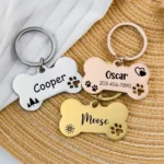 Laser Engraved Double Sided Dog Tag, Dog ID Tag, Dog Name Tag, Custom Dog Tag, Personalized Dog Tag, Stainless Dog Tag Personali - Image 2