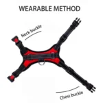 No Pull Dog Harness Adjustable Reflective Pet Vest with Handle Breathable Escape-Proof Dog Harness for Small Medium Large Dogs - Image 5