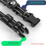 Waterproof Air Tag Dog Collar with AirTag Holder, Reflective Soft Padded & Safety Buckle, AirTag Pet Collar Adjustable for Dogs - Image 5