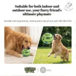 Pet Toy Indestructible Chew Toy Ball, Durable Dog Toy, Self-Entertaining Sound Ball, Puppy Cross-Border Dog Toy - Image 3