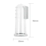 Super Soft Pet Finger Toothbrush Teddy Dog Brush Bad Breath Tartar Teeth Care Tool Dog Cat Cleaning Silicagel Pet Supplies - Image 2