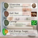 Natural Catnip Toys Silvervine Balls Teeth Cleaning Dental Wall Treats Extra Cat Energy Ball Edible Cat Lick Healthy Kitten Chew - Image 3
