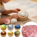 Hot Blind Box Mystery Kawaii Cat Paw Mochi Squishy, Simulated Food Fidget Toy, Cute Squeeze Foot Toy Antistress Stress-Relief - Image 5