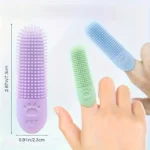 Soft Silicone Dog Toothbrush 360° Finger Toothbrush for Dogs Cats Durable Pet Finger Brush Tooth Cleaning Tool for All Breeds - Image 3