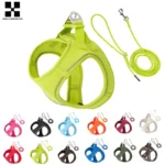 Dog Harness Leash Set for Small Medium Dog Adjustable Reflective Puppy Cat Harness pet Vest Chihuahua Dachshund Outdoor Walking