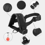 Adjustable Dog Muzzle Prevent Biting and Barking Safety Breathable Pet Muzzle Anti-Bite & Bark Control With Secure Fit Design - Image 5