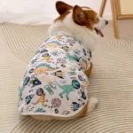Cooling Summer Pet Dog Vest Cartoon Soft Cat Clothing Summer Casual Shirts Small Medium Large Dogs Puppy French Bulldog Clothes - Image 5