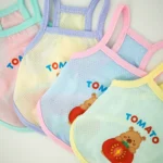 Pet Summer Breathable Ice Silk Strap Cat and Dog Cooling Clothes Cute Bear Printed Dog Clothes - Image 3