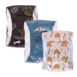 BIAI 1PC Durable Washable Male Dog Diaper Wraps Pet Boy Dog Cloth Nappies Reusable Pet Doggy Underwear Pants for Male Dog Leash - Image 3