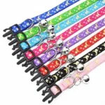 Personalized Customizable Star & Moon Quick Release Kitten Cat ID Collar Puppy Dog Engraved Tag For Small Dogs Cats - Image 3