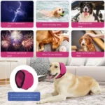 Noise Reduction Dog Ear Covers Hearing Protection Anti-noise Pet Ear Muffs Adjustable Waterproof Dog Earmuffs - Image 6