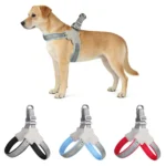 Adjustable Dog Harness For Small Medium Dogs Cats Reflective Dogs Vest Harnesses Puppy Chest Strap Pug Pet Chihuahua Supplies