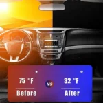 Auto Folding Sun Shade Windshield Visor Cover Car Front Window Sunshade UV Protection Summer Styling Accessories - Image 2