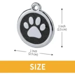 Pet ID Tags Free Engraving Pet Anti-lost Collar Pendant Personalized Puppy Name Tag Cat Paw Decoration Customized Product - Image 3