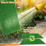 Artificial Turf Dog Potty Training Mat Reusable Grass Rug Replacement Turf Outdoor Lawn Mat Easy To Clean for Balcony Garden - Image 5