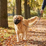 Safe Breathable Mesh Dog Muzzle Adjustable Strap PVC Puppy Mouth Cover Washable Dog Mouthpiece Outdoor Travel - Image 5