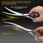 Pet Grooming Scissors Dog Hair Tool Set Professional Trimming Scissors Bent Scissors Haircutting Pet Clippers